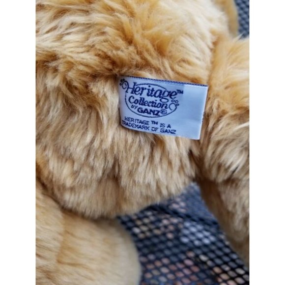 Ganz Bear Custard Large Stuffed Plush Animal - Picture 7 of 11